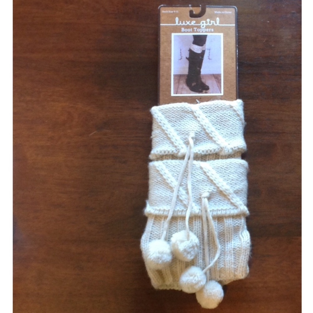 Boot Toppers Cable Knit